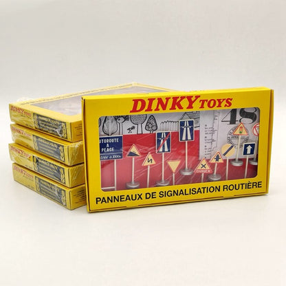 Lot de 5 pièces Atlas Dinky Toys 593 12 modèles PANNEAUX DE SIGNALISATION ROUTIERE