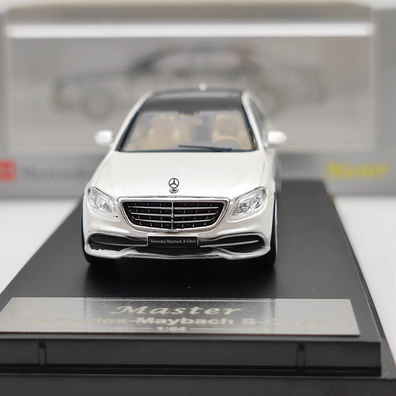 High-End Master 1:64 for Mercedes Benz Maybach S680/S560 Diecast Models Car Collection Toys Gifts