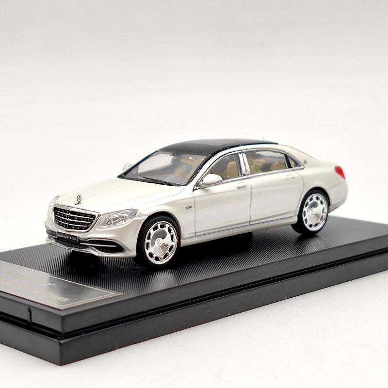 High-End Master 1:64 for Mercedes Benz Maybach S680/S560 Diecast Models Car Collection Toys Gifts