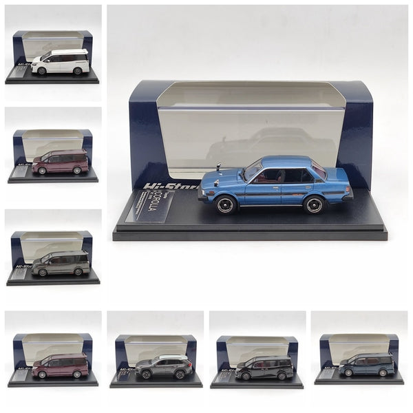 Hi-Story 1/43 Toyota VOXY ZS GR/ESQUIRE/NOAH HYBRID/Corolla GT/RAV4 Adventure Resin Model Limited Edition Collection